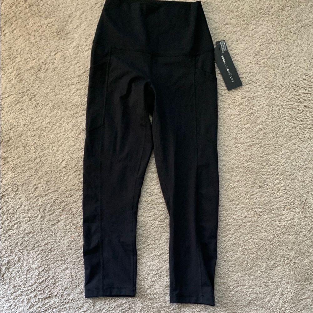 Black High-Waisted Leggings